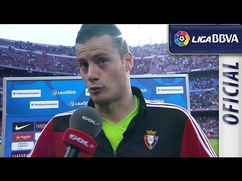Entrevista | Interview Riera tras el FC Barcelona (7-0) Osasuna - HD