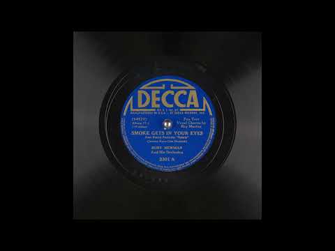 Smoke Gets In Your Eyes By Ruby Newman And His Orchestra