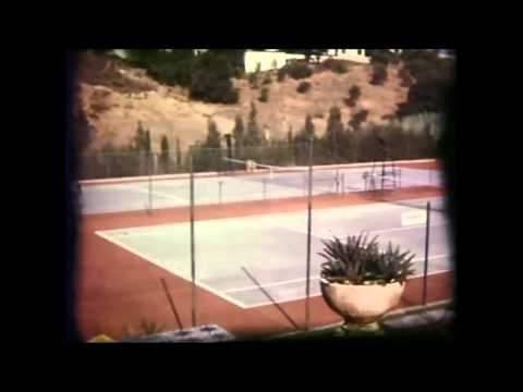Lew Hoad Tennis Camp.Summer 1972.Site overview