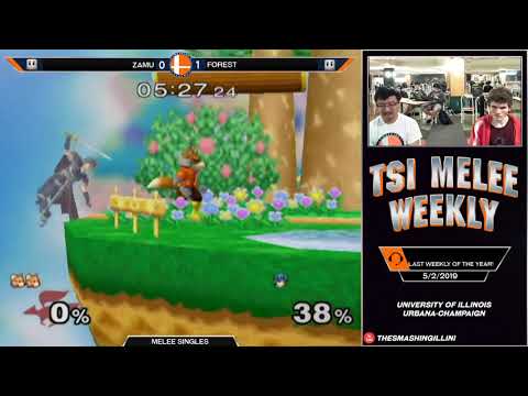 [TSI Weekly] Forest (Blue Marth) vs. Zamu (Red Marth, Fox) SSBM Singles