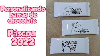 BARRA DE CHOCOLATE PERSONALIZADA | COMO FAZER