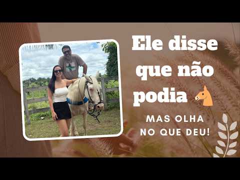 EU QUERIA O HARAS, ELE DISSE QUE NÃO! 🐴 Mas olha o que aconteceu nessa viagem de trabalho...