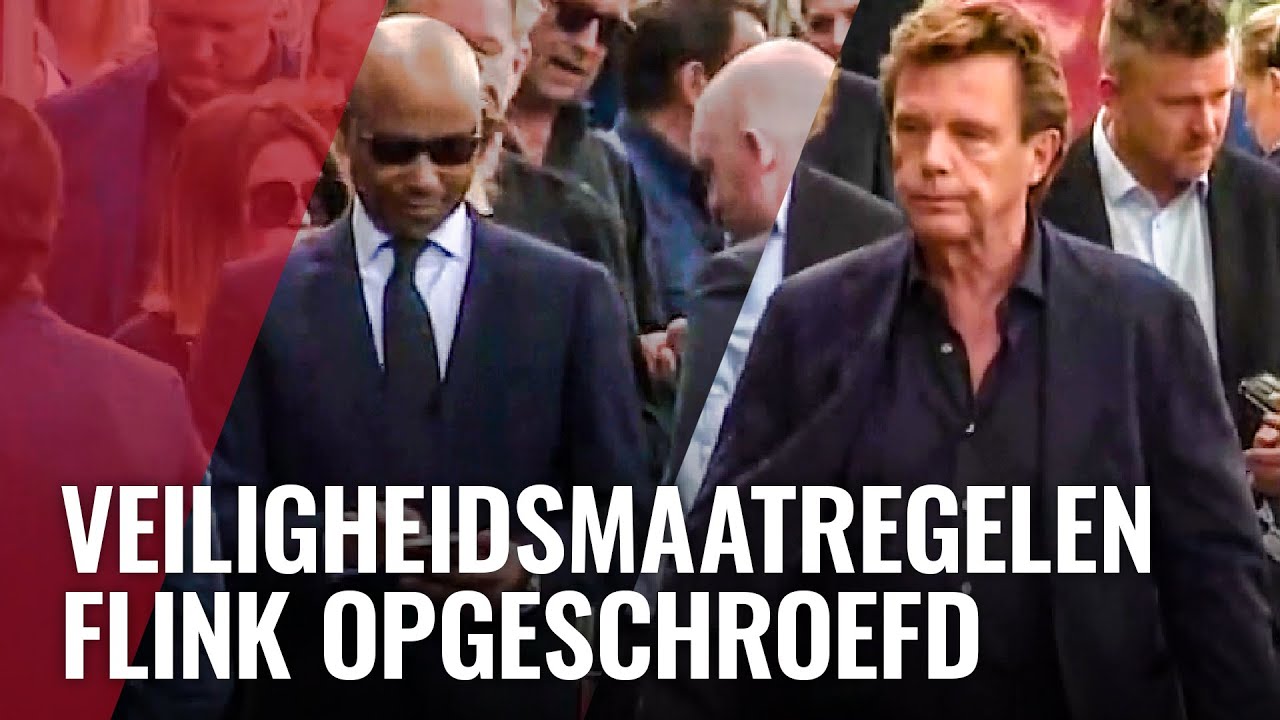 Veel BN'ers bij besloten afscheid Peter R. de Vries