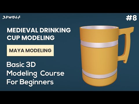 Maya Modeling Tutorial for Beginners 1 Table Modeling in Maya 2022