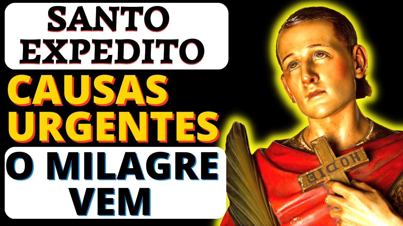 FAÇA SEU PEDIDO A SANTO EXPEDITO, RESOLVA CAUSAS URGENTES, O MILAGRE VEM RÁPIDO, Nunca Falha