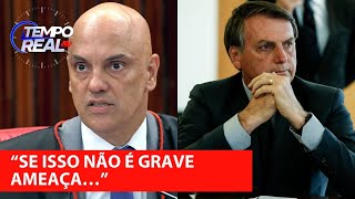 Moraes exibe vídeo e diz: ‘Quem executou tudo foi o próprio líder, Jair Messias Bolsonaro’