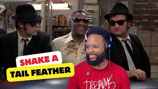 The Blues Brothers (1980) - Shake a Tail Feather Scene | REACTION