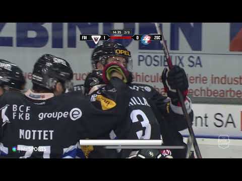 Fribourg-Gottéron - ZSC Lions 2-0 (1-0; 0-0; 1-0)