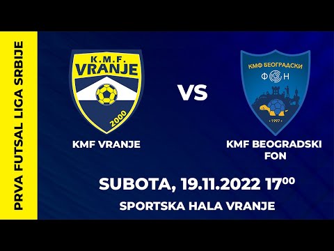 PFLS | 7. kolo | Kmf "Vranje" - Kmf "Beogradski Fon" #UZIVO​​ HD