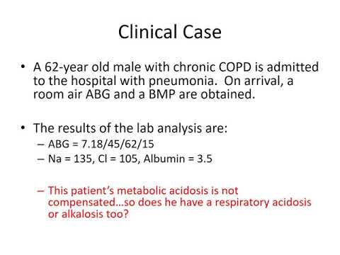 ABG Analysis - Part 2 - (Dr. Hatton)