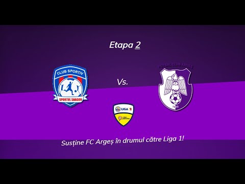 CS Sportul Snagov SA - FC Argeş Piteşti 0-3 (11.August.2019) [ETAPA 2] [SEZON 2019-2020]