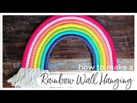 How To Make a DIY Fall Macrame Flower Wreath