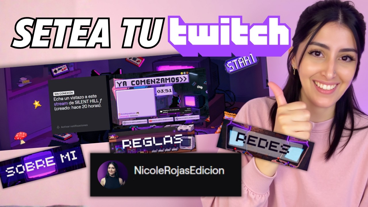 Configurá Twitch desde cero: curso completo con PDF gratis