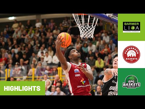 ProA: Paderborn Baskets vs. EPG Baskets Koblenz | Highlights