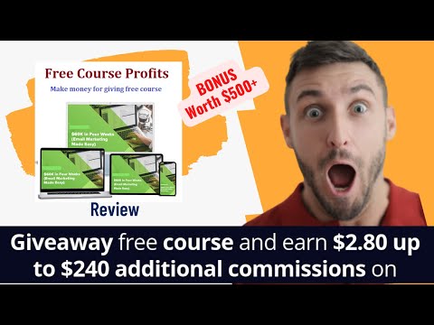 FREE COURSE PROFITS REVIEW ⚠️WARNING⚠️[MUST WATCH] THIS REVIEW B4 YOU (BUY FREE COURSE PROFITS  )