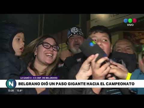 La euforia de los Piratas que acarian el título con su Belgrano