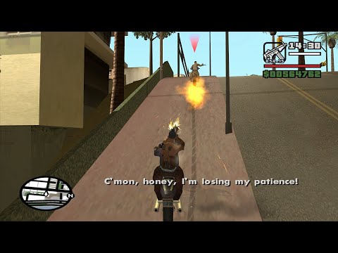 Starter Save-Part 82-The Chain Game Blue Hair-GTA San AndreasPC-complete walkthrough-achieving??.??%