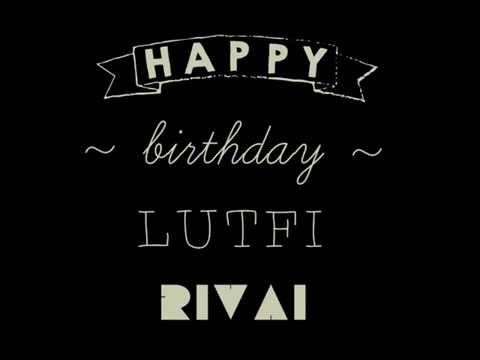 Stop Motion - Happy Birthday Lutfi