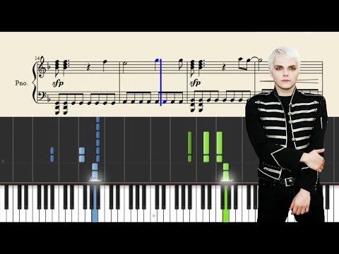 Famous Last Words - My Chemical Romance piano tutorial