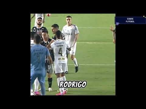 Lance polêmico no clássico entre Santos x Corinthians. Foi pênalti ou não?