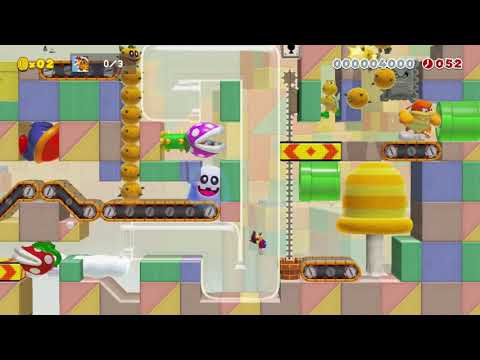 神回避全自動化した3Dワールドの世界 Auto by たか、 - Super Mario Maker 2 - No Commentary 1ca