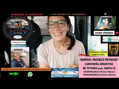 MARISOL PACHECO REYNOSO CAMIONERA ARGENTINA DE TOTORAS SANTA FE EGRESADA DE ISITRANS CUMPLE UN SUEÑO