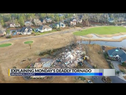 Forecasters explain rare winter tornado in Brunswick County