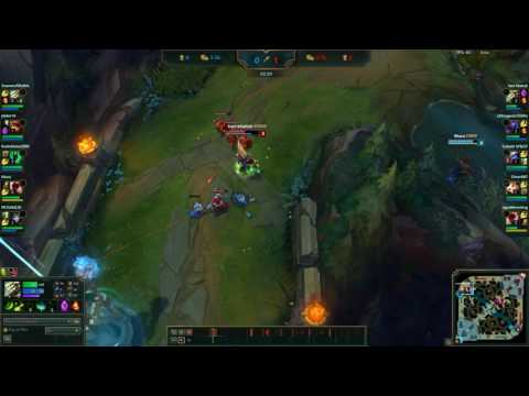 Master Yi at his finest. 4 kills in the first 3 min- LOL