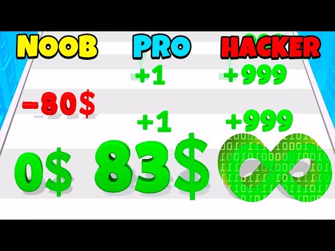 NOOB vs PRO vs HACKER - Digit Shooter