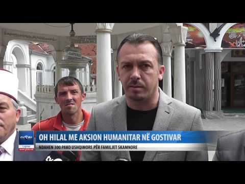 Aksion humanitar i OH Hilal dhe Muftinise se Gostivarit