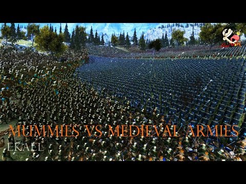 24000 MUMMIES VS 24000 MEDIEVAL ARMIES | ULTIMATE EPIC BATTLE SIMULATOR