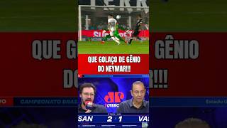 GOLAÇO DE GÊNIO DO NEYMAR!!! OLHA O GOL DE COBERTURA SENSACIONAL DO CRAQUE EM SANTOS X VASCO!