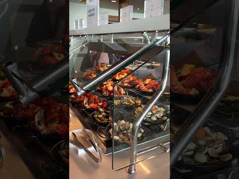Thumbnail for #shorts Royal Caribbean Allure of the Seas Seafood Buffet in the Windjammer Day-1 for Lunch