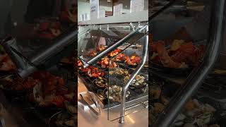 #shorts Royal Caribbean Allure of the Seas Seafood Buffet in the Windjammer Day-1 for Lunch