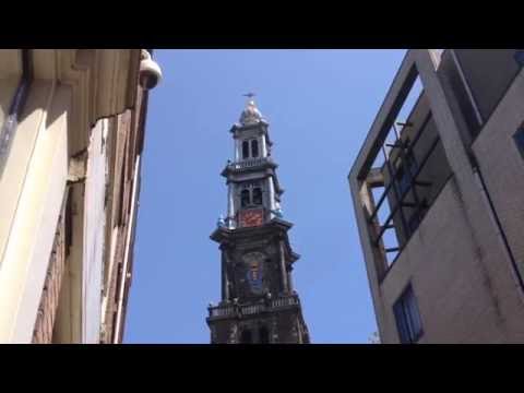 Theme of Schindler's List on the Westertoren, Amsterdam