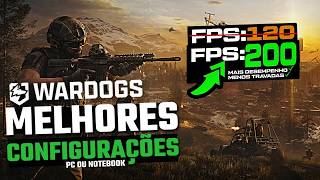 MELHORES CONFIGURAÇÕES NO WARDOGS PARA MAIS FPS E MENOS INPUT LAG! BEST SETTINGS WARDOGS