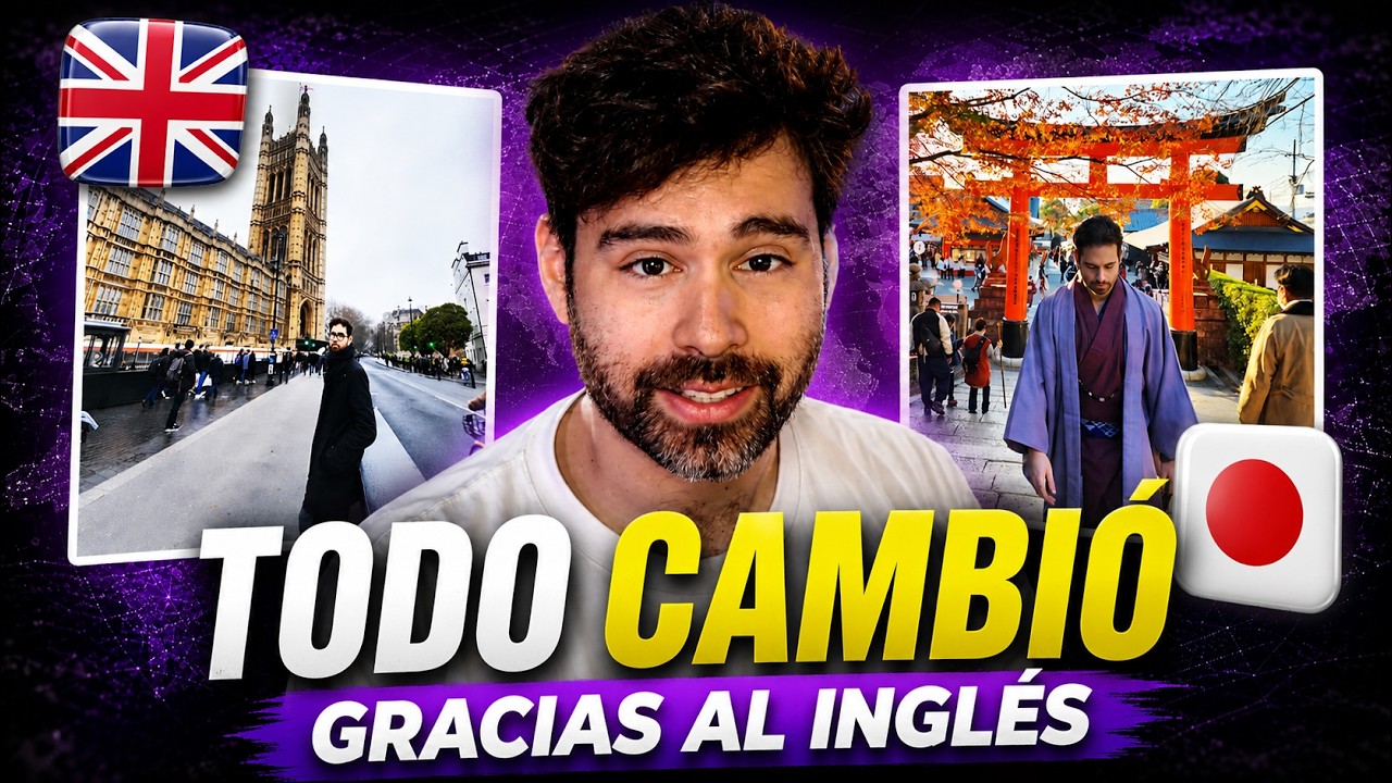 Si no hubiera aprendido INGLÉS, mi vida sería muy distinta