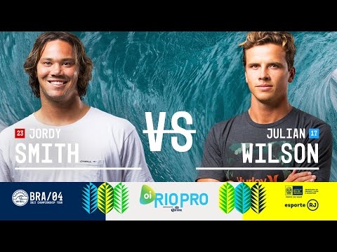 Jordy Smith vs. Julian Wilson - Round Five, Heat 3 - Oi Rio Pro 2017