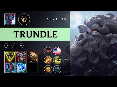 Trundle Jungle vs Ekko - NA Grandmaster Patch 25.23