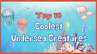 Under the Sea Explorers: 10 Amazing Ocean Creatures! Dive in for Top 10 Under the Sea Animals!