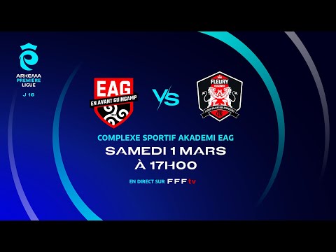 J16 I EA Guingamp vs FC Fleury 91 en replay (0-6) I ARKEMA Première Ligue 2024-2025