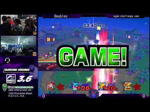 SG at GU 17.7 RR - Fluff/mjGrealy (R) vs Zero Spin Samus (B)