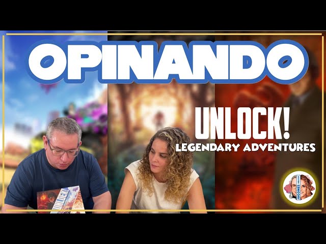 Vídeo relacionado con Asmodee | Unlock! Legendary Adventures | Juego de Mesa de Escape Room para Adultos y Familias | A Partir de 10 Años | De 1 a 6 Jugadores | 60 Minutos por Partida | Español