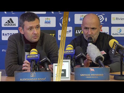 Arka Gdynia - Cracovia 0-1: Konferencja prasowa