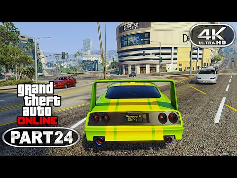 GTA Online 4K Gameplay Walkthrough Part 24 - No Commentary