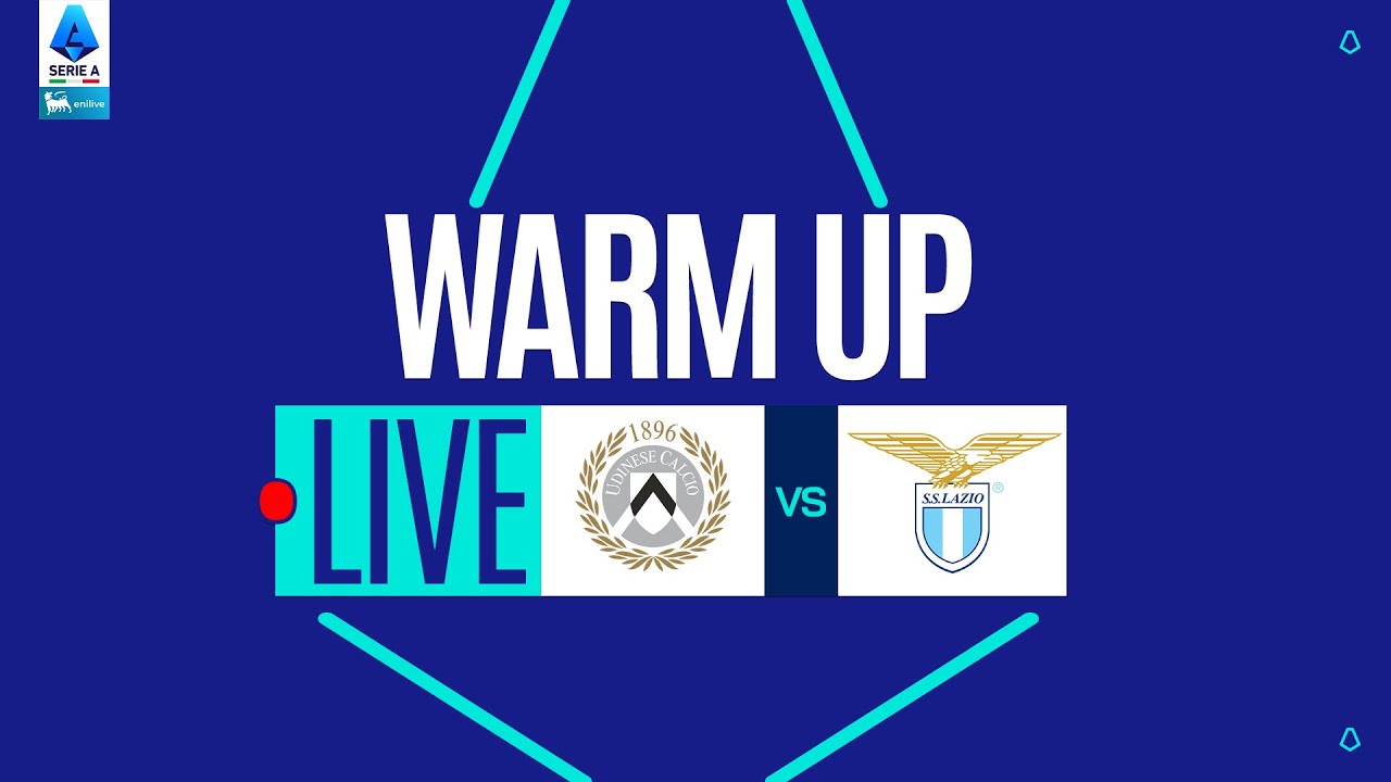 🔴 LIVE | Warm up | UDINESE-LAZIO | Serie A Enilive 2025/26