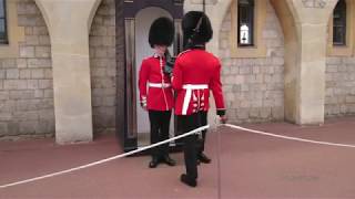 Windsor Castle Changing of the Guard Ceremony [Extra Clip]