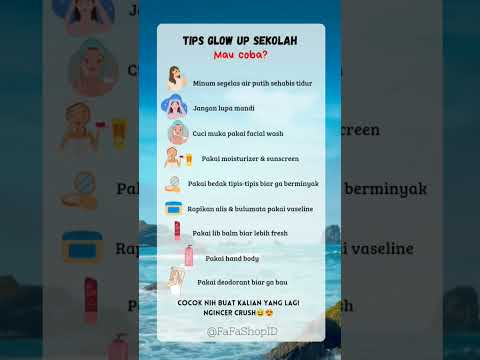 Siapa bilang glow up cuma untuk dewasa? Yuk, simak tips kece biar tampil cantik dan percaya diri di sekolah! ✨📚