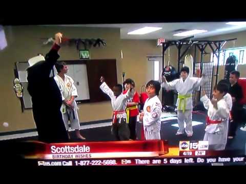 Sensei Poage Chuck Norris Visit