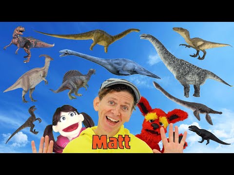 Dinosaurs Part 2 - What Do You See? Song  | Find It Version | Dream English Kids